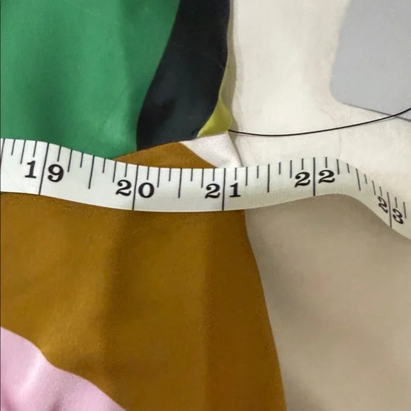 Maggy London Multicolor Striped handkerchief hem Dress NEW 18W plus XXL NWT - Picture 11 of 14